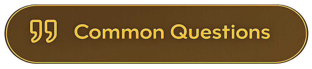 common questions